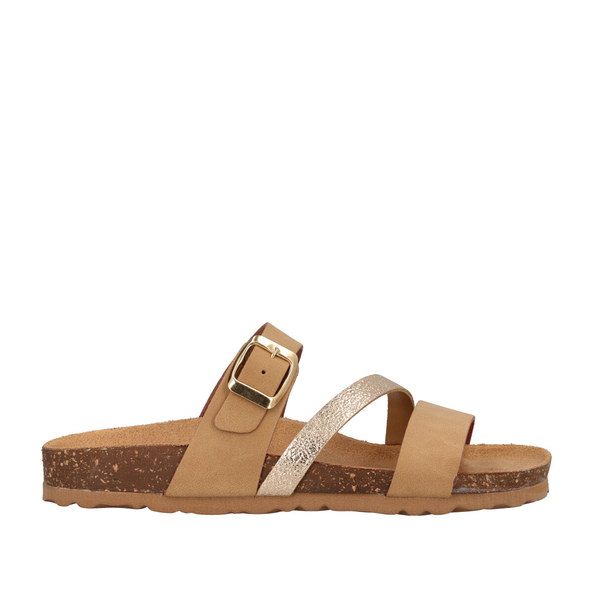 Ciabatte Donna Beige e Platino