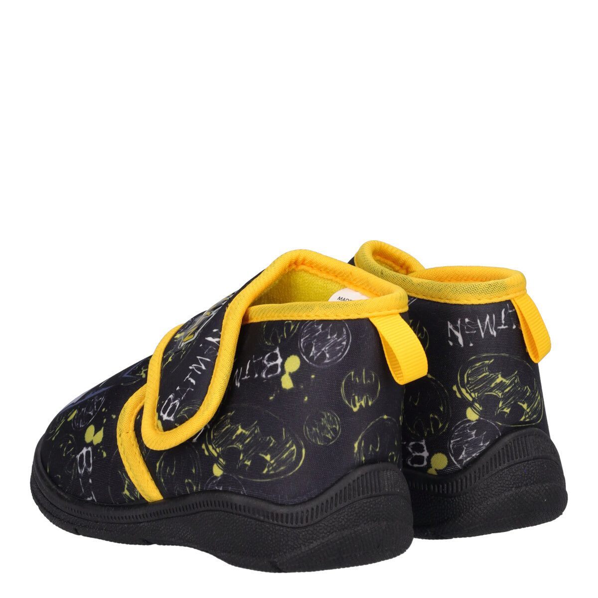 Pantofole Bambino Nere e Gialle - Batman