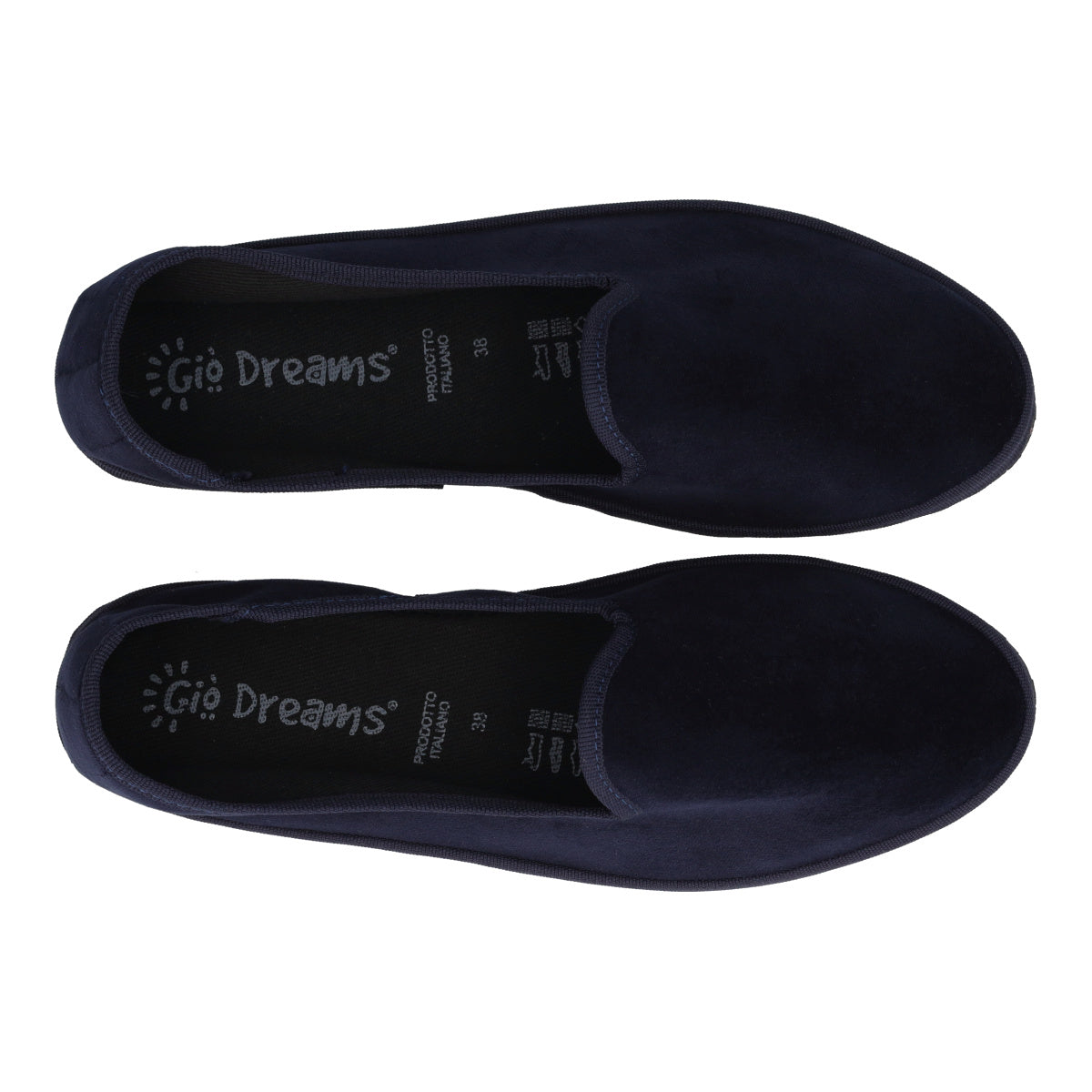 Pantofole Donna Blu