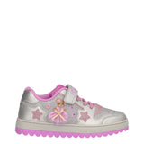 MILLE STELLE Sneakers Bambina Argento con Luci