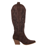 Stivale Donna Marrone