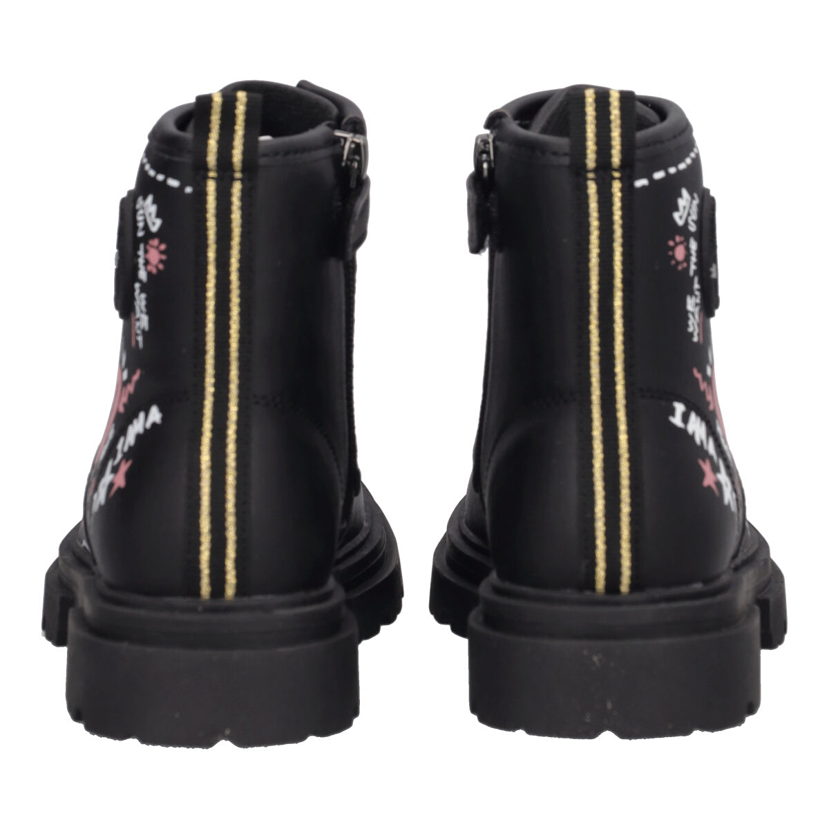 GIRL CAMDEN Anfibi Bambina Neri e Rosa