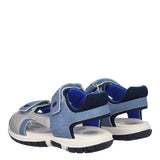 FIUME Sandali Bambino Azzurro Denim