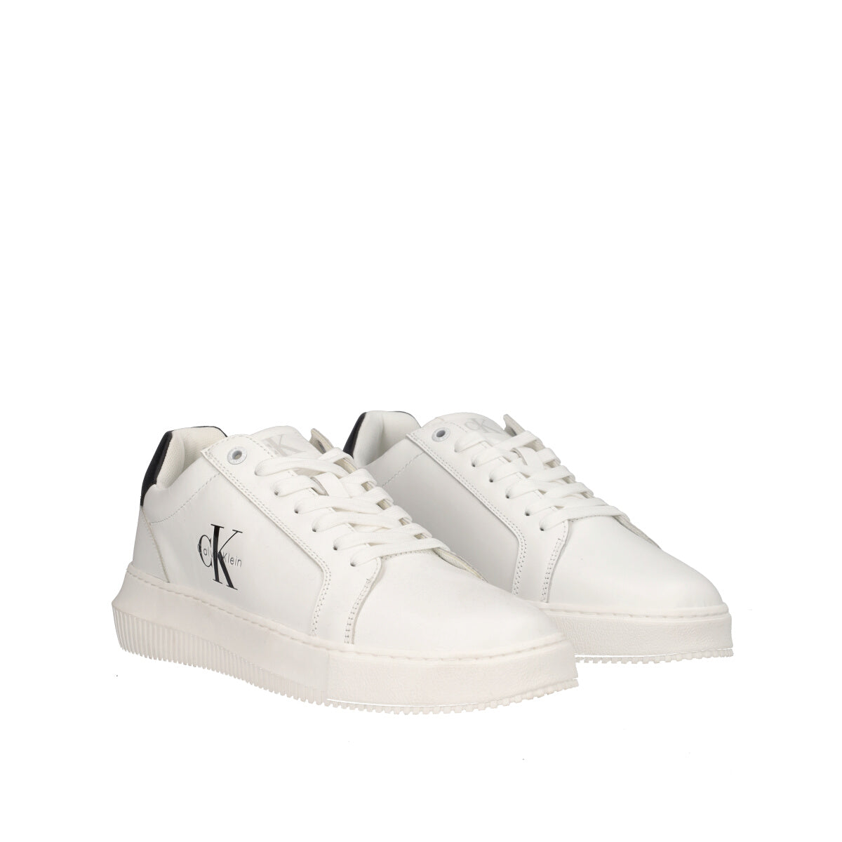 CHUNKY CUPSOLE MONO LTH Sneakers Uomo Bianche