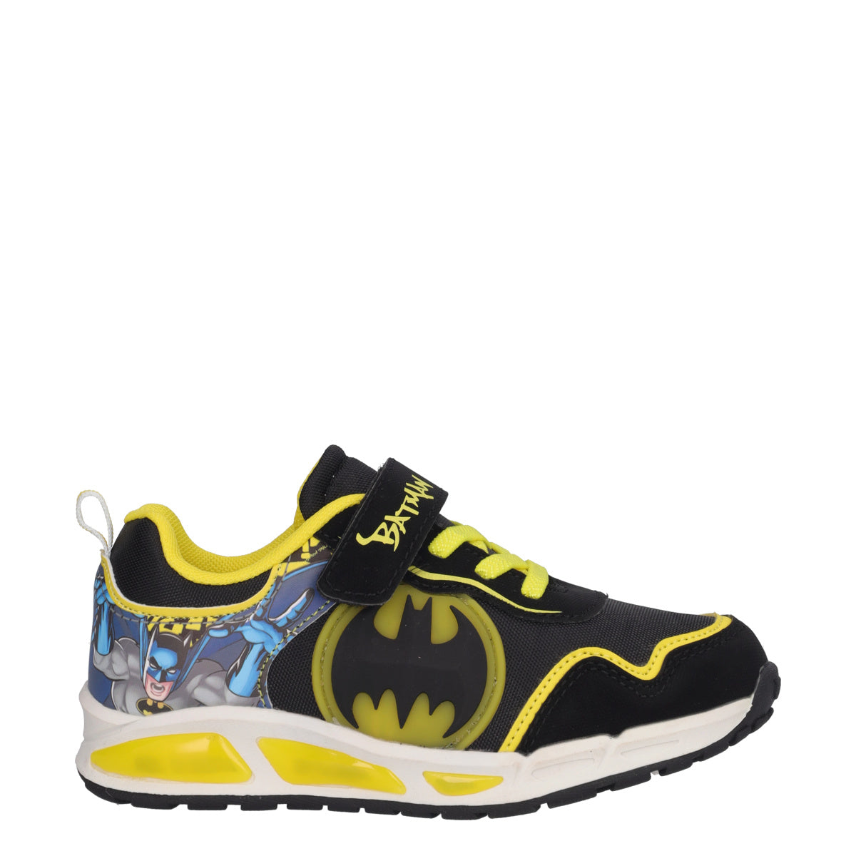 Sneakers Bambino Nere Batman con Luci