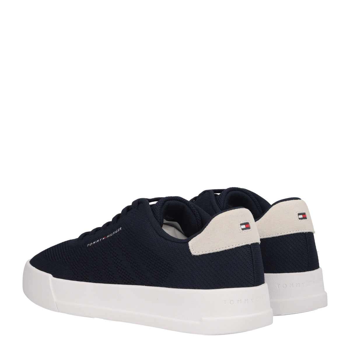 TH COURT KNIT Sneakers Uomo Blu