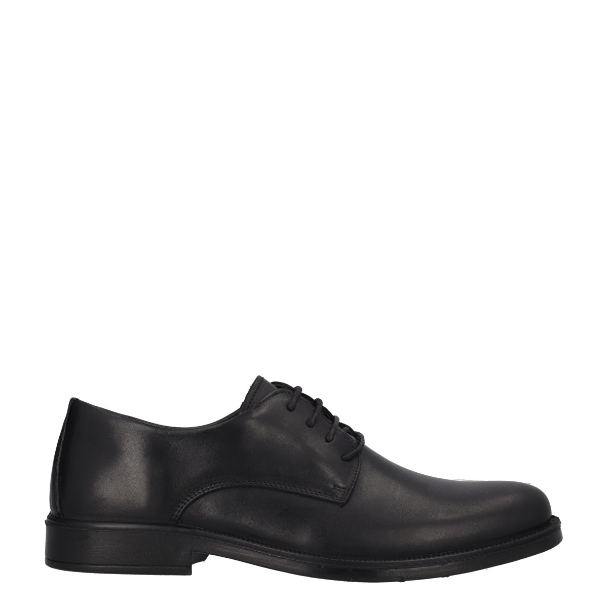 Stringate Uomo Nere in Pelle
