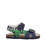 FABIO Sandali Bambino Blu Jeans Dinosauri