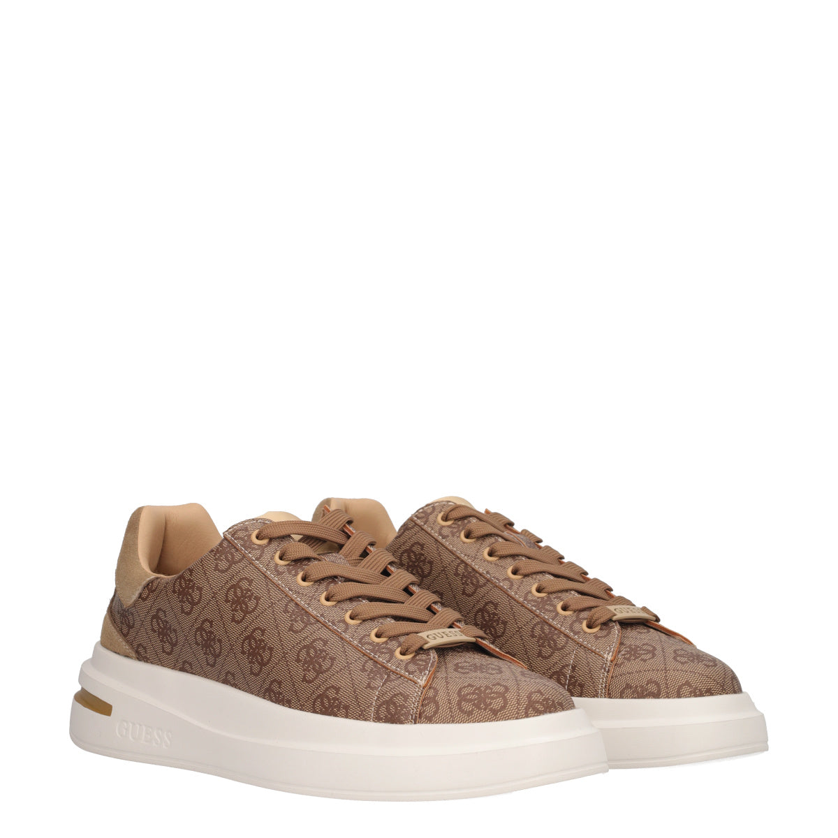 ELBA Sneakers Uomo Beige e Marroni