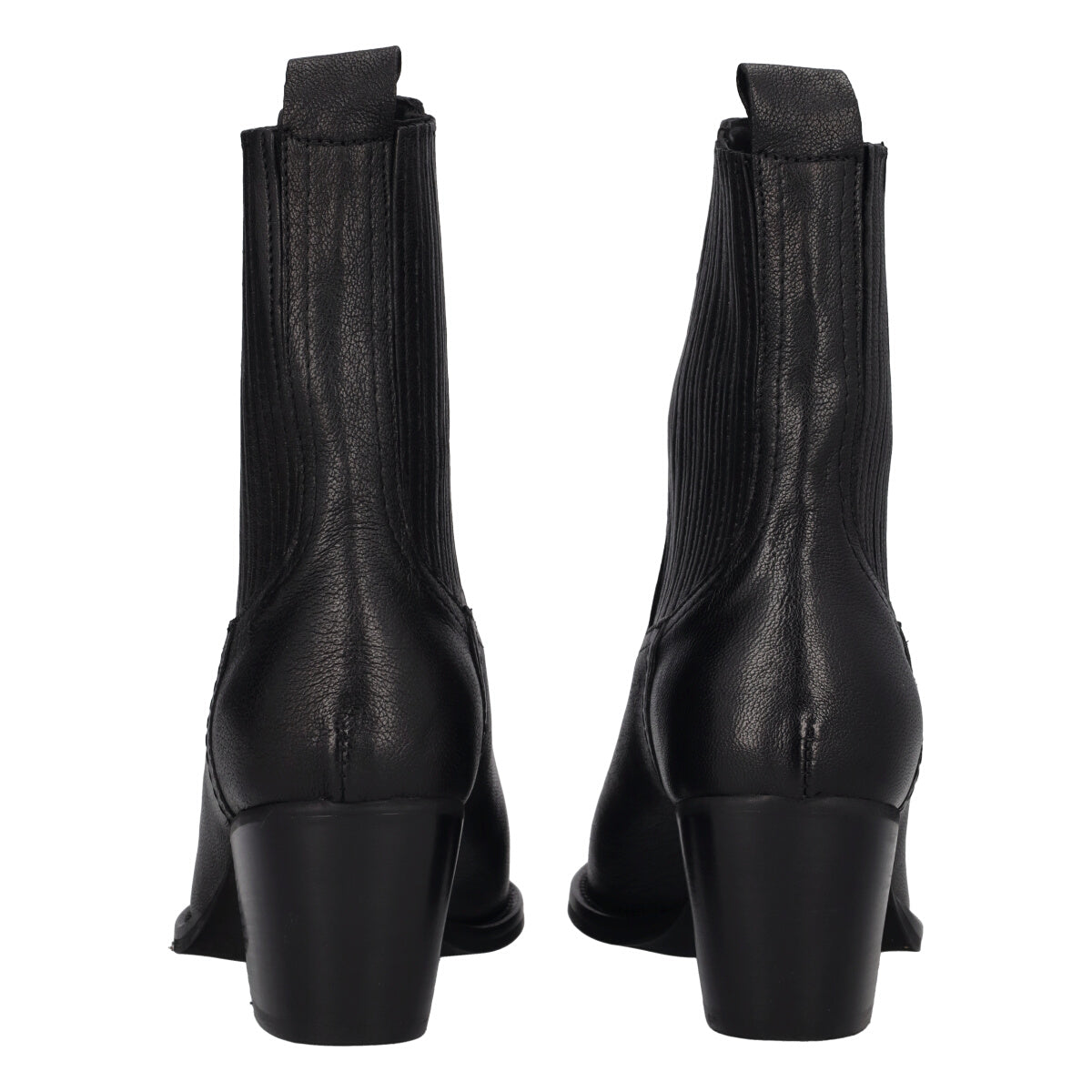 Stivaletti Donna Neri in Pelle