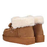 PACK NORDIC MID FUR Polacchini Donna Beige in Pelle