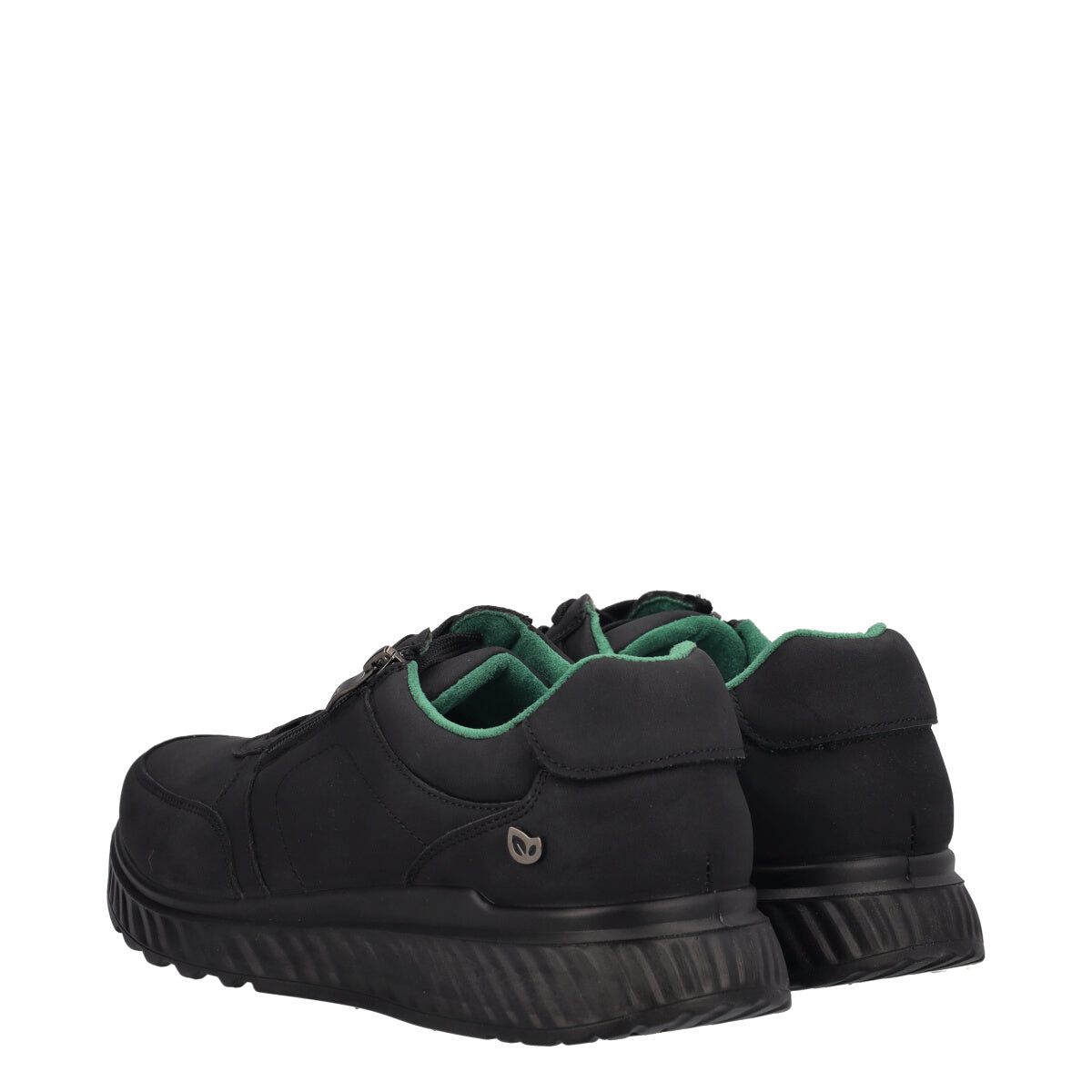 Stringate Comfort Uomo Nere