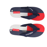 BORA BORA Infradito Uomo Blu, Bianche e Rosse