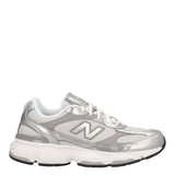 603 - Sneakers Donna Argento e Bianche