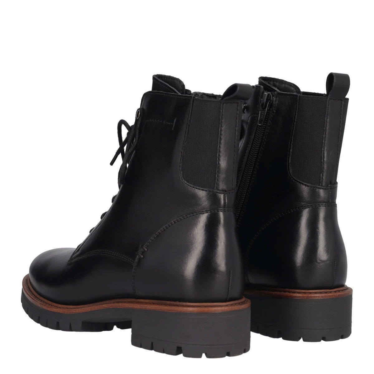 BAMBOO Anfibi Donna Neri
