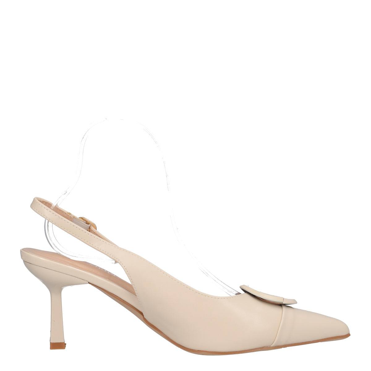 slingback Donna Beige