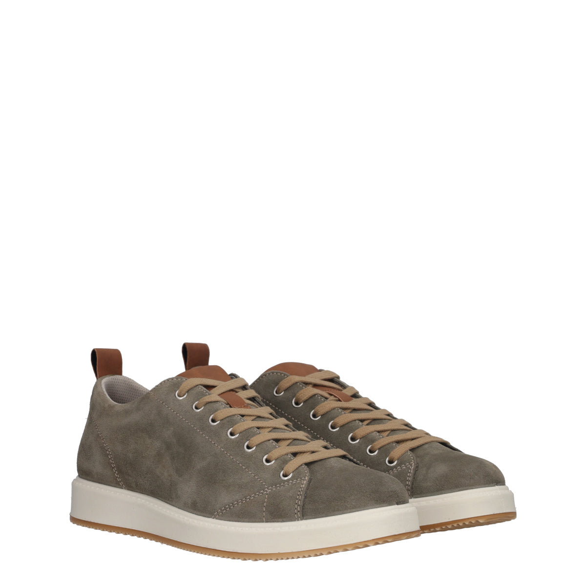 Sneakers Uomo Verdi in Pelle