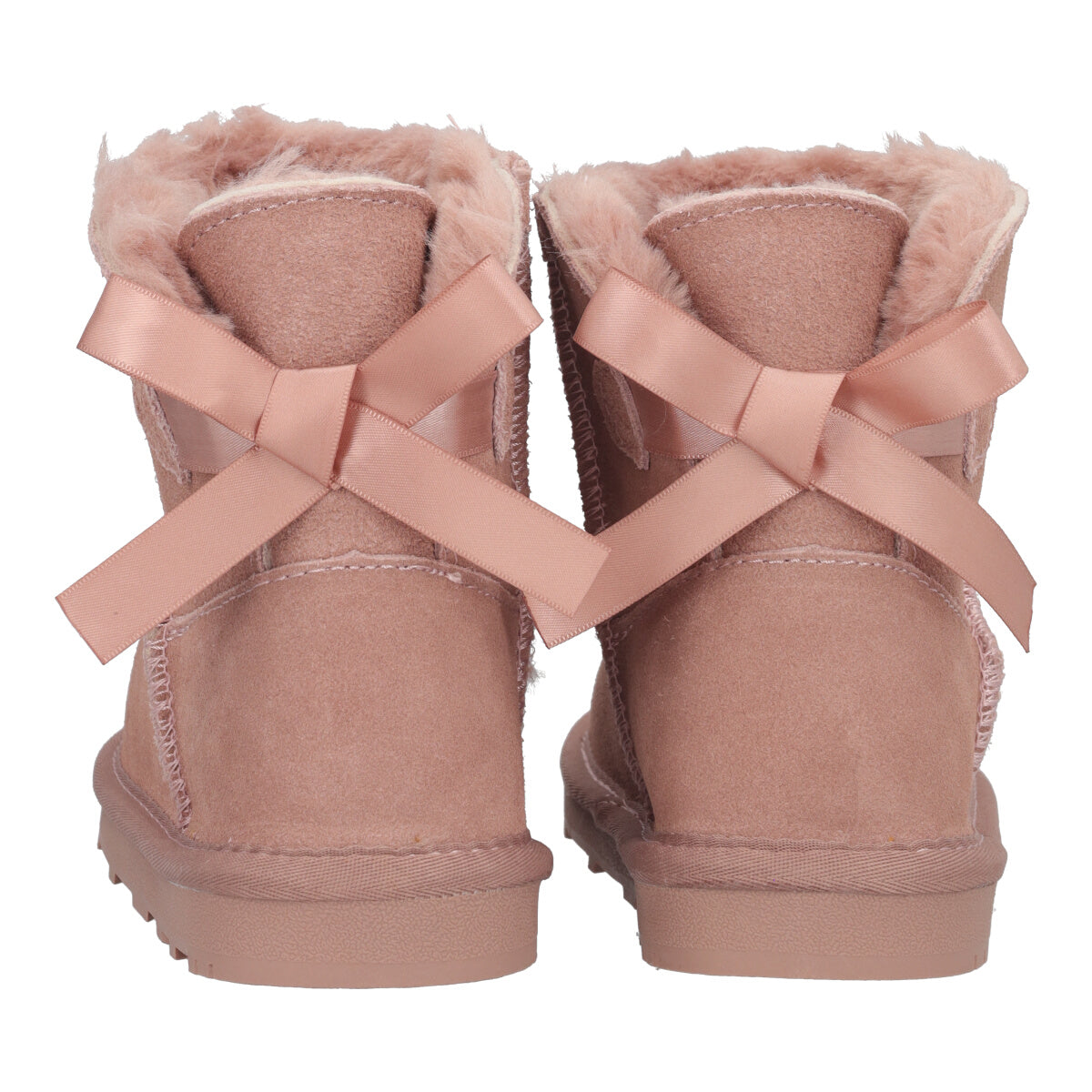 Stivaletti Bambina Rosa in Pelle