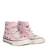 ALL STAR HEARTS & ROSES Sneakers Bambina Rosa