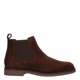 CLAUDIO Chelsea boot uomo in camoscio marrone