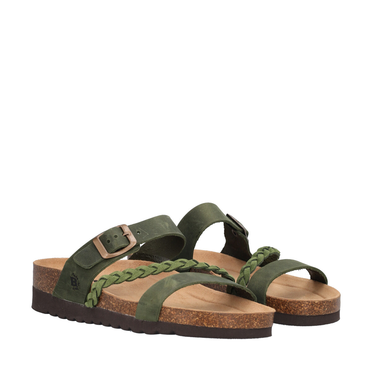 Ciabatte Donna Verde Ingrassato