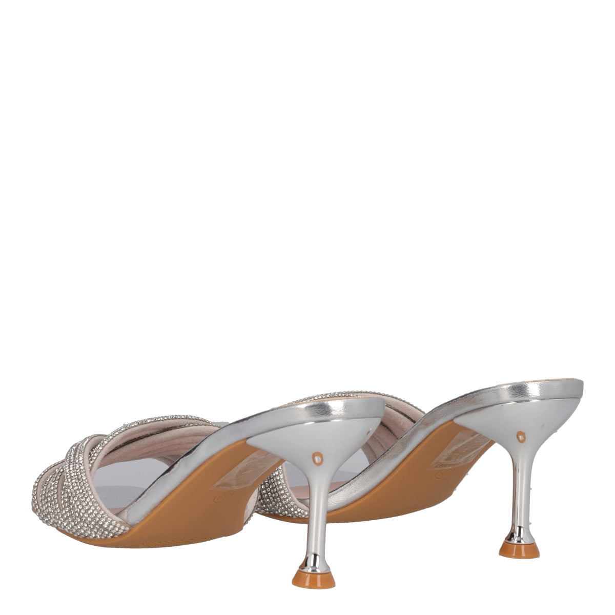Ciabatte Moda Donna Argento