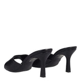 Ciabatte con Tacco Donna Nere