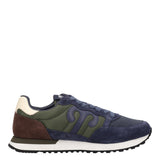CLUB Sneakers Uomo Blu in Pelle