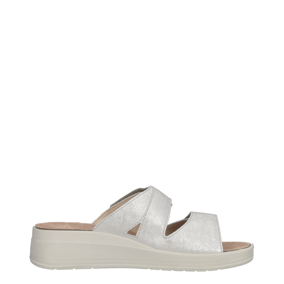 DIDA Ciabatte Comfort Donna Argento