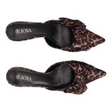 Ciabatte con Tacco Donna Leopardate - Tacco 6 cm