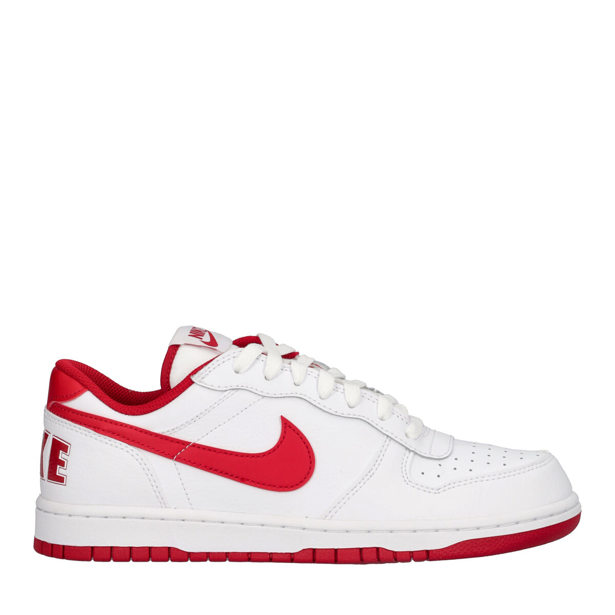 BIG LOW Sneakers Uomo Bianche e Rosse