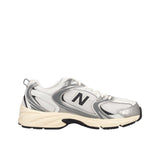 530 Sneakers Uomo Bianche e Argento