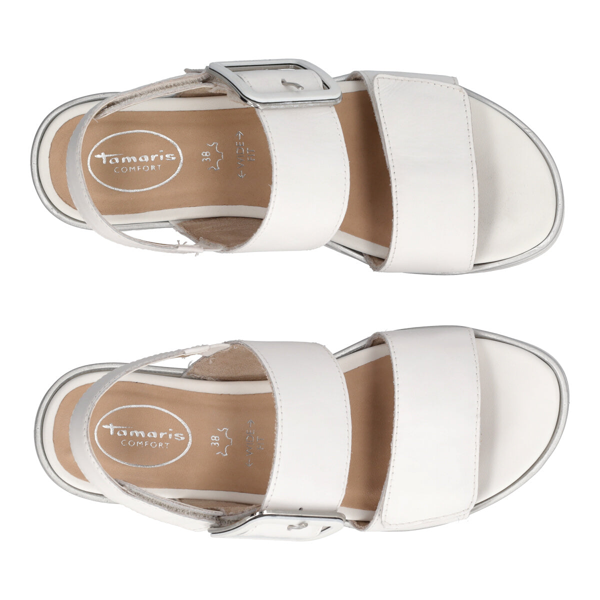 Sandali Donna Bianchi e Argento