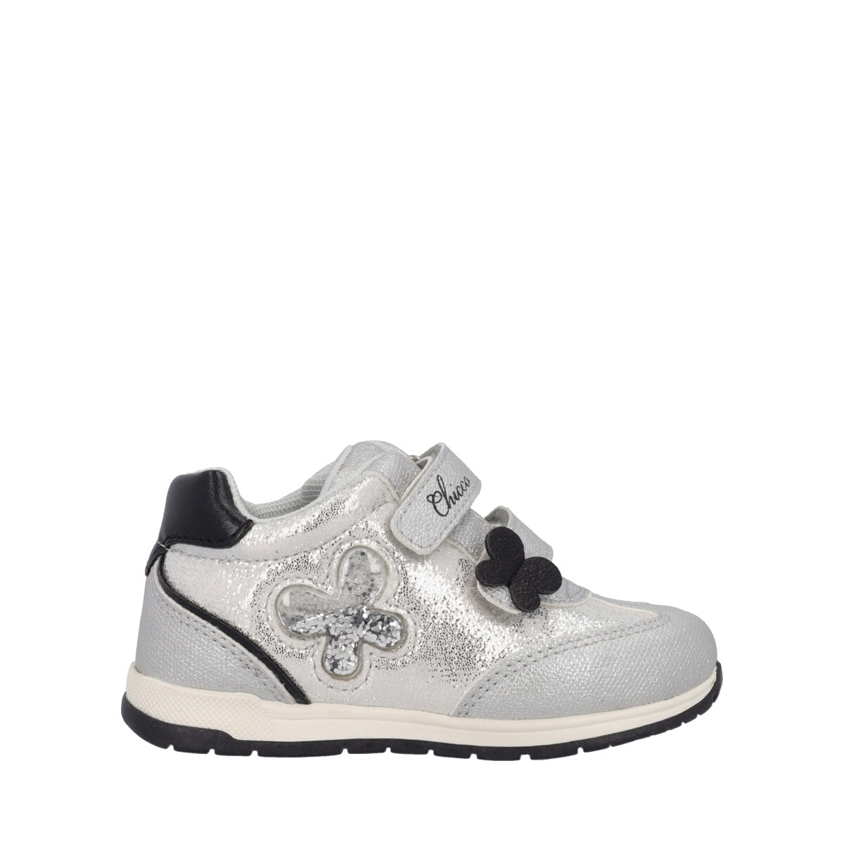 GIANDA Sneakers Bambina Argento
