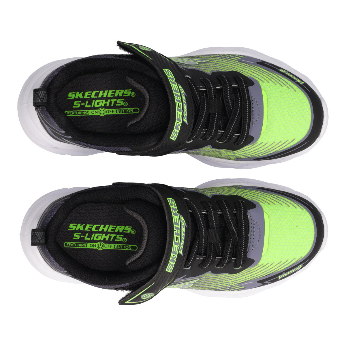 VORTEX 3.0 Sneakers Junior Nere con Luci