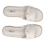 ALICIA Ciabatte Donna Bianche