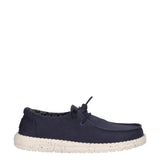 WENDY STRETCH CANVAS Mocassini Slip-on Donna Blu