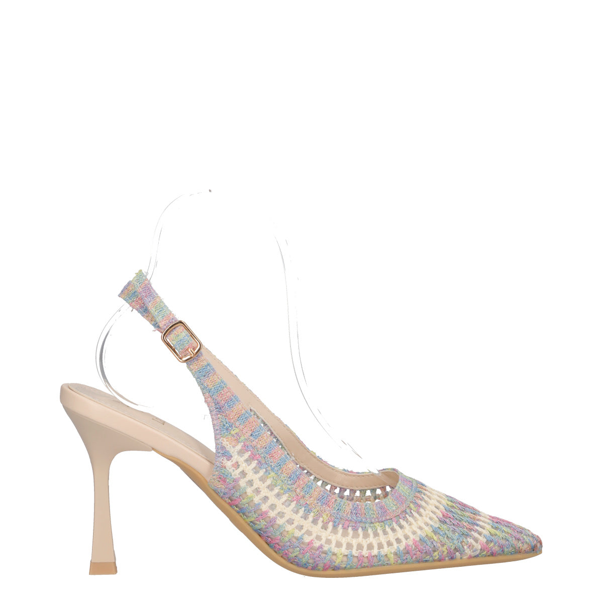 Slingback Donna Beige