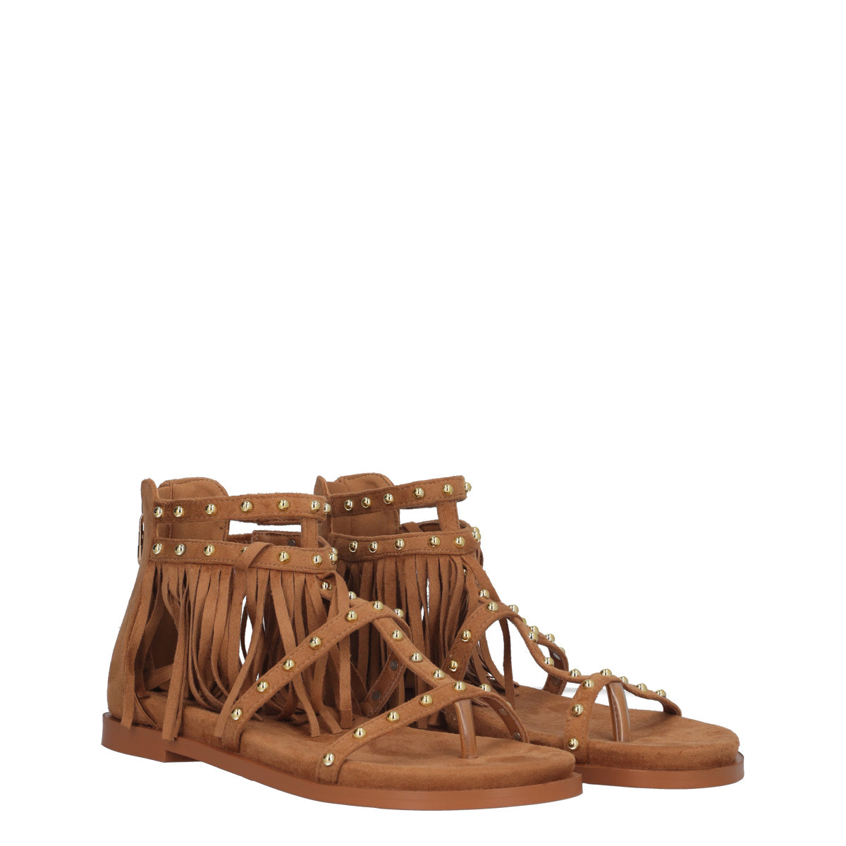 Sandali Infradito Donna Camel