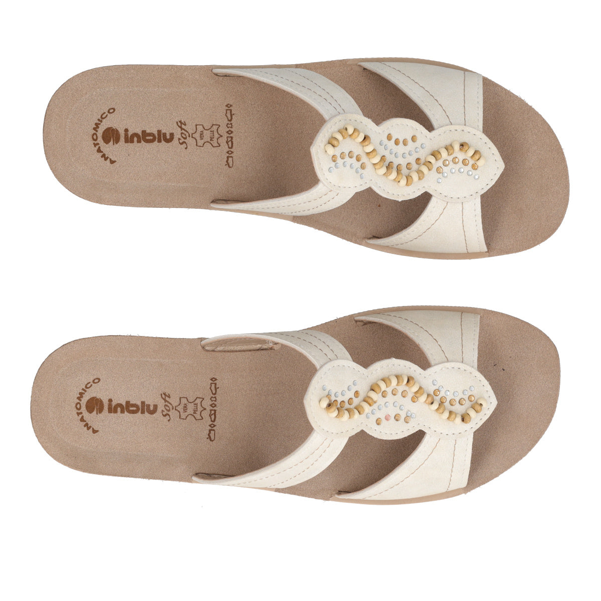 Ciabatte Donna Off White