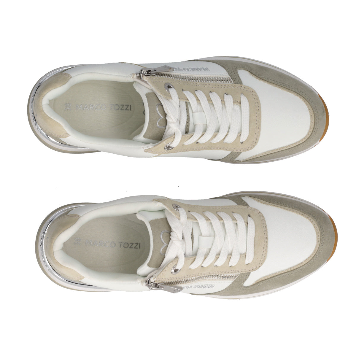 Sneakers Donna Bianche e Verdi