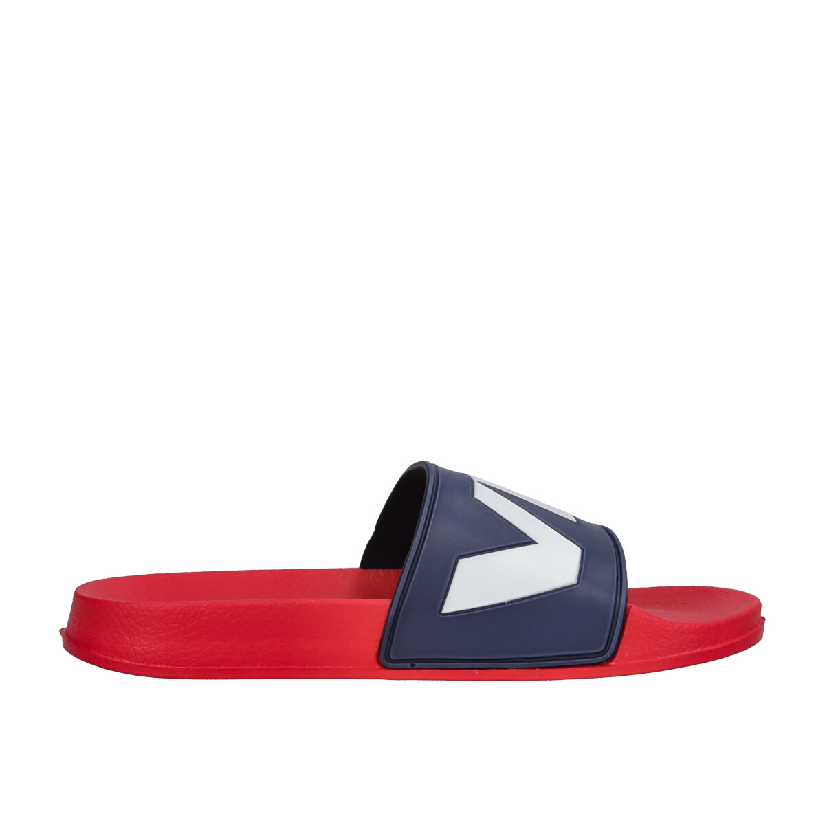 JUNEL Ciabatte Mare Bambini Blu e Rosse