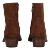 Stivalettii Donna Marroni in Pelle