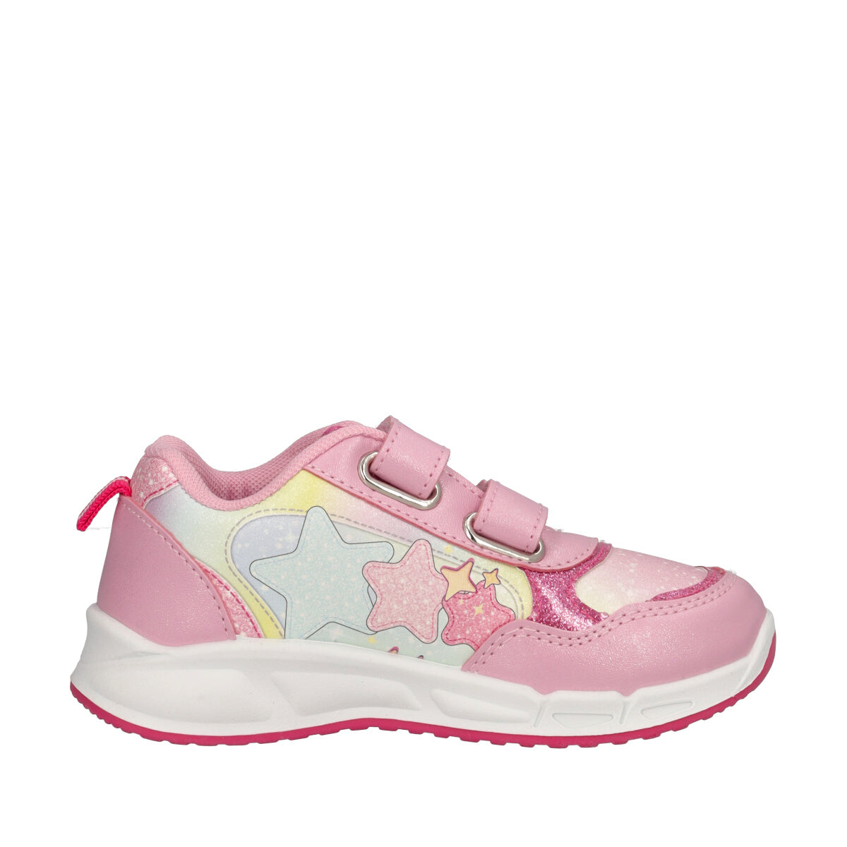 Sneakers Bambina Rosa Unicorn con Luci