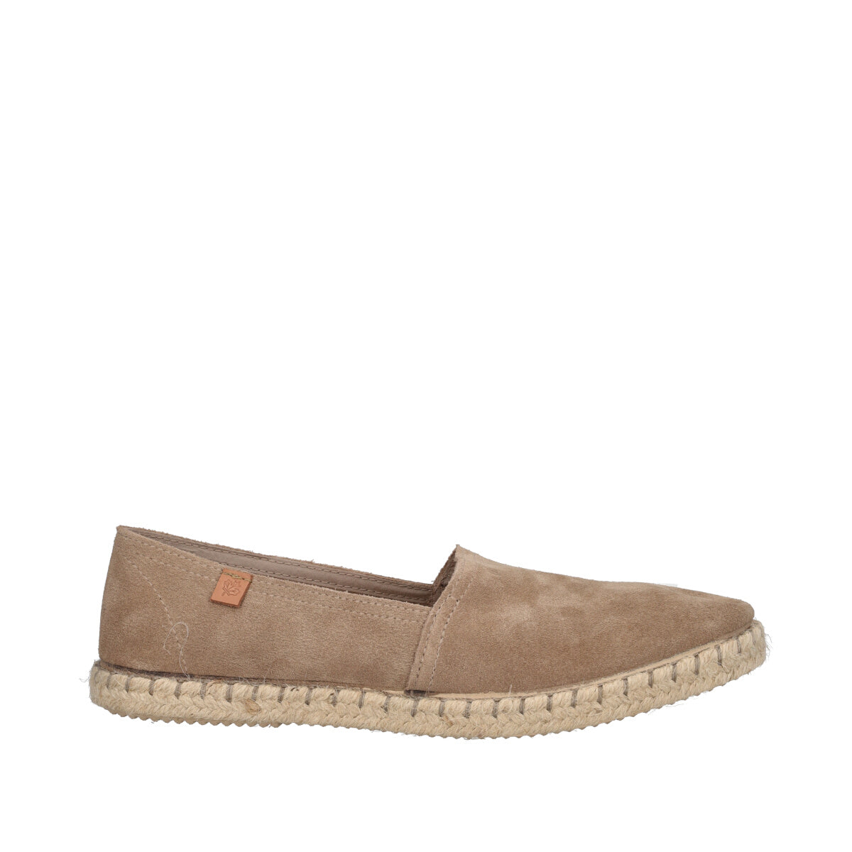 Espadrillas Donna Beige in Pelle
