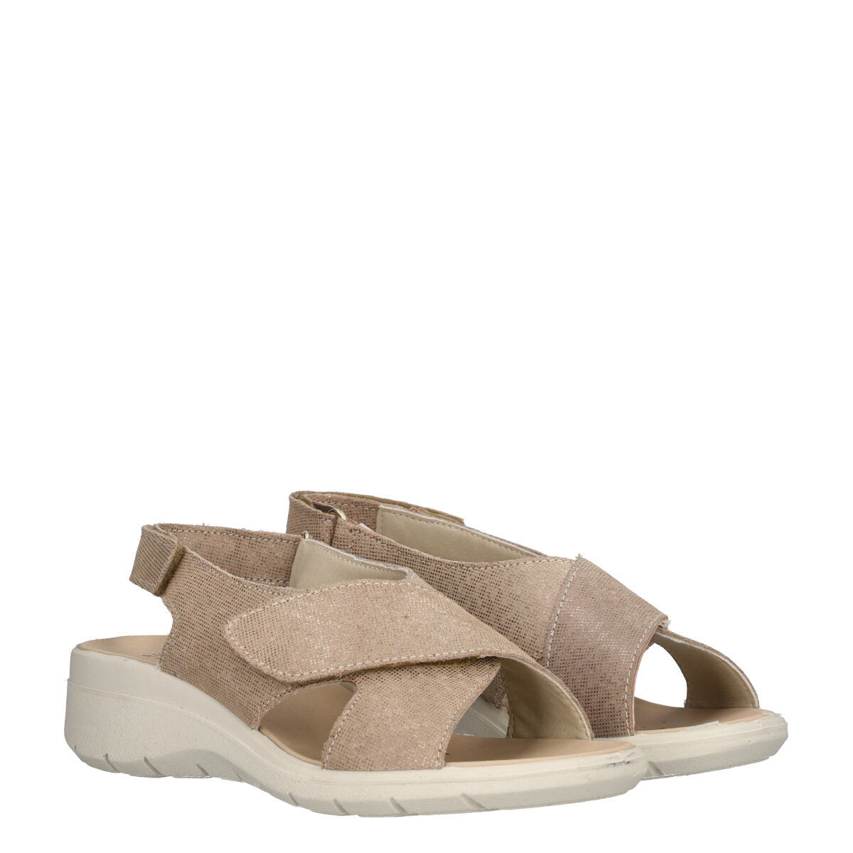 Sandali Donna Champagne