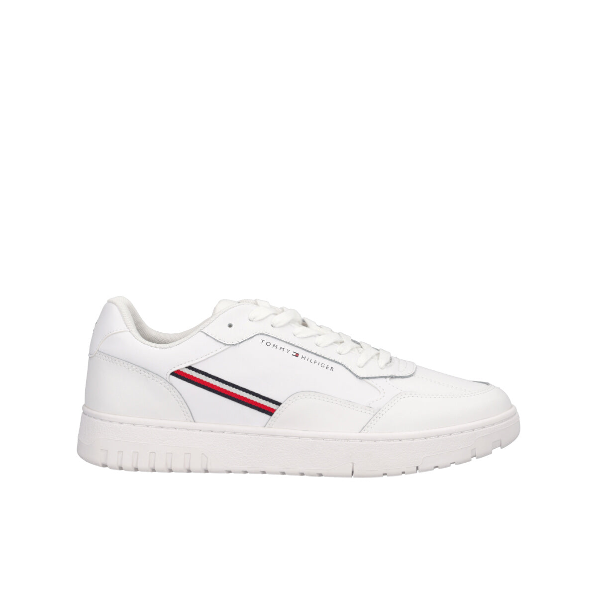 TH BASKET CORE STRIPES Sneakers Uomo Bianche