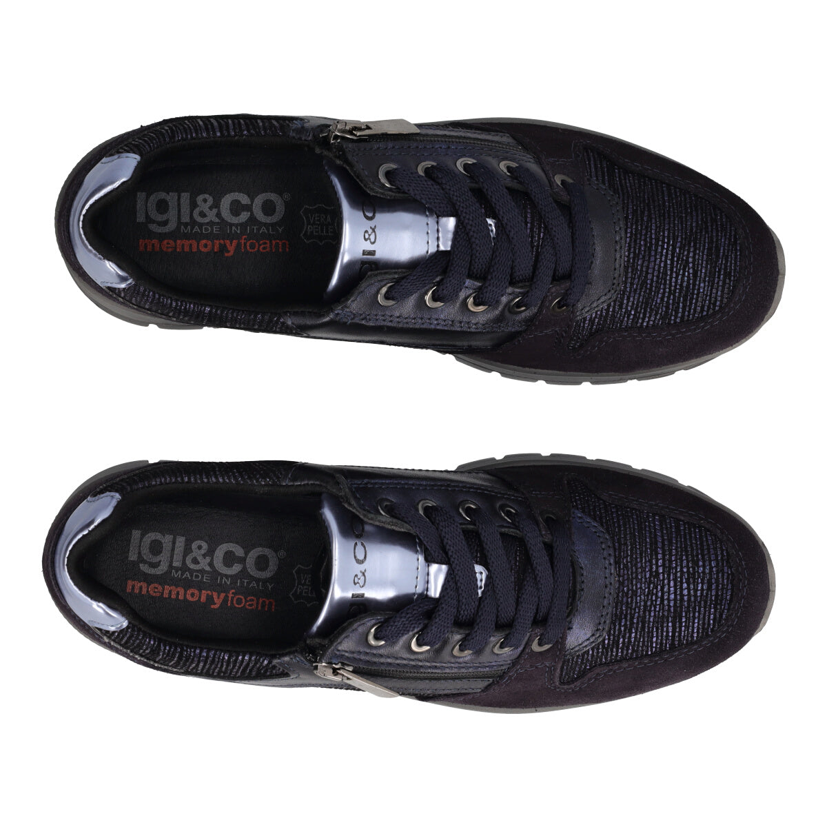 ANIKA Stringate Donna Blu