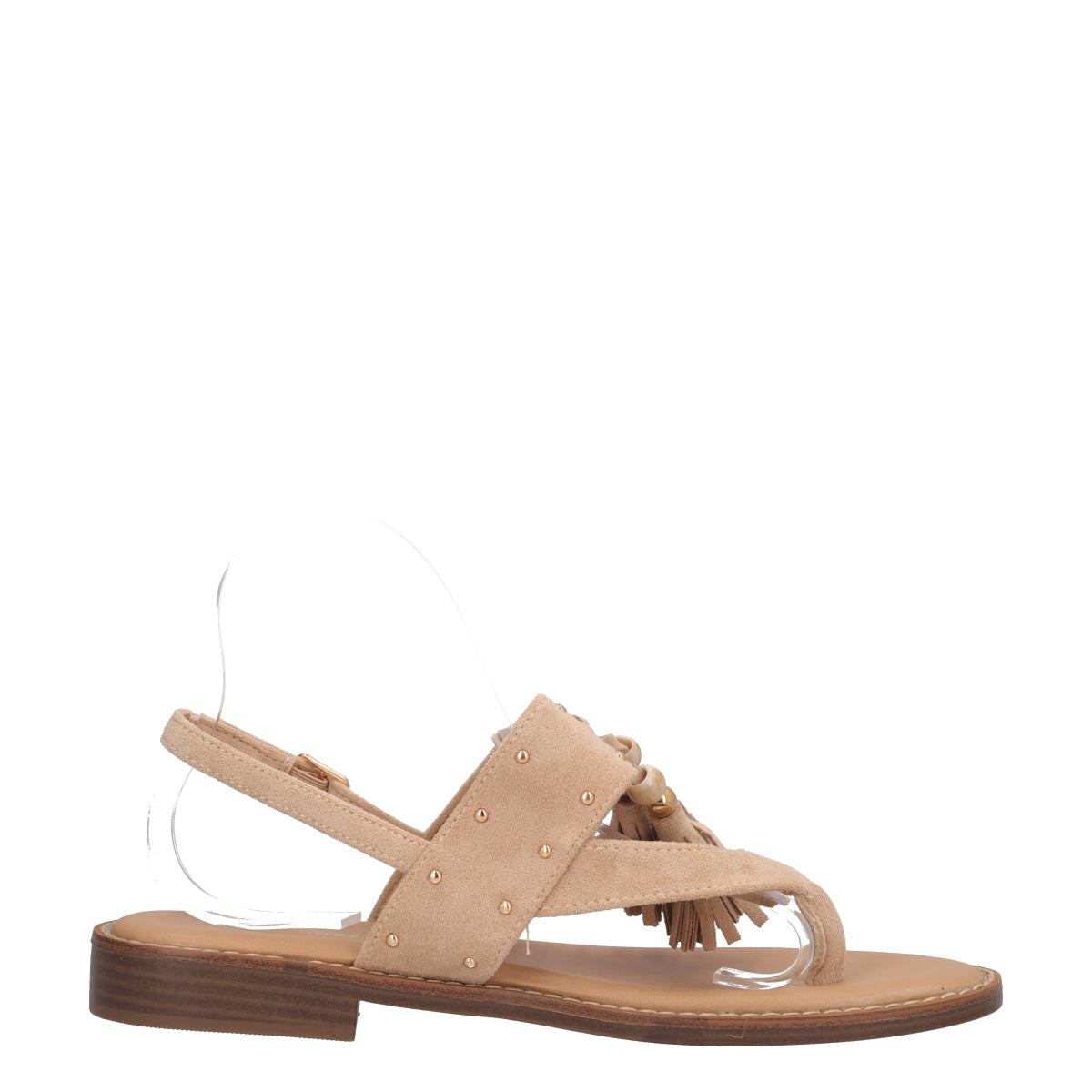 Sandali Infradito Donna Beige