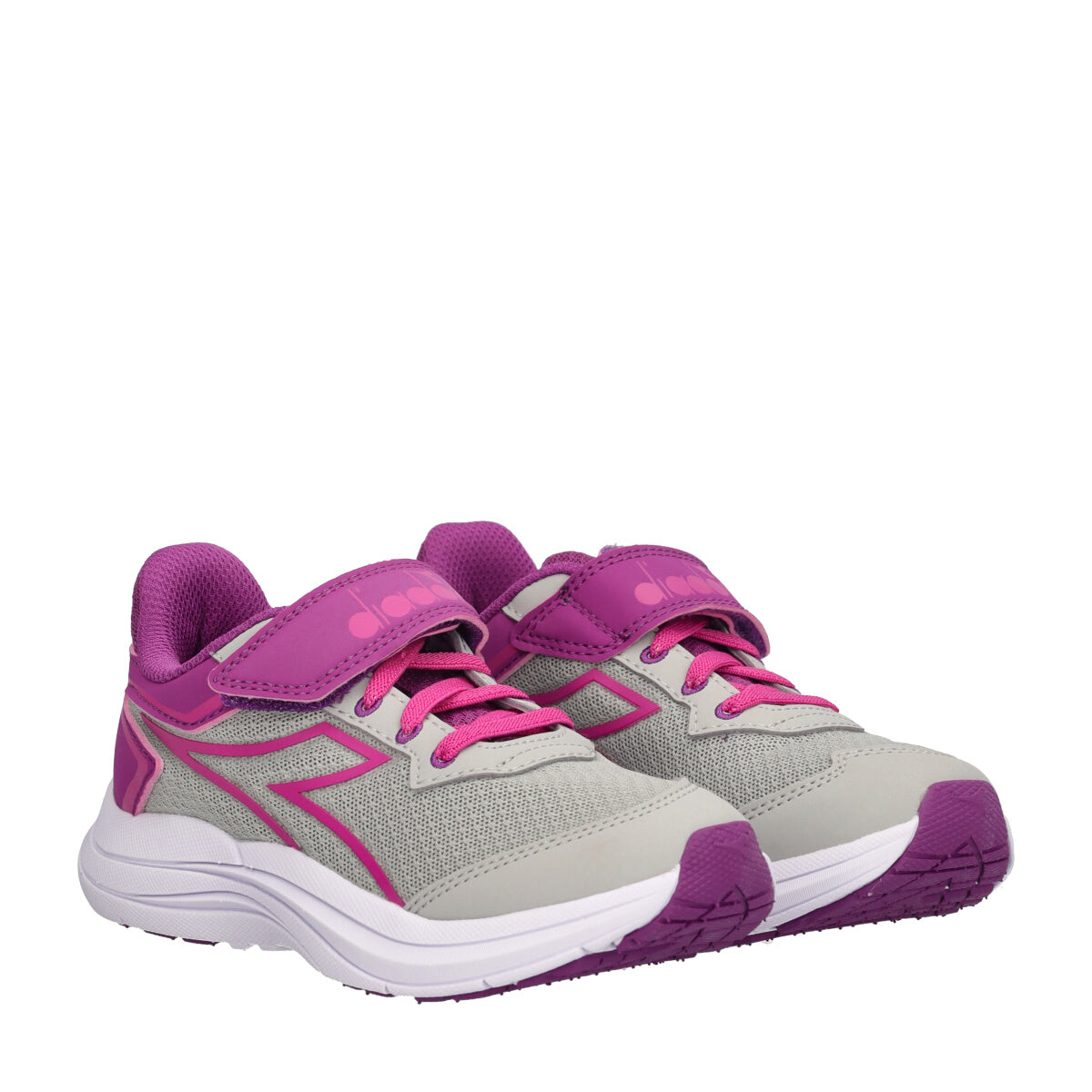 SNIPE 3 JR Sneakers Bambina Grigie e Viola